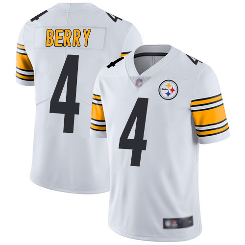 Men Pittsburgh Steelers Football 4 Limited White Jordan Berry Road Vapor Untouchable Nike NFL Jersey